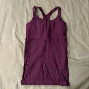 lululemon women’s purple tank top size 4